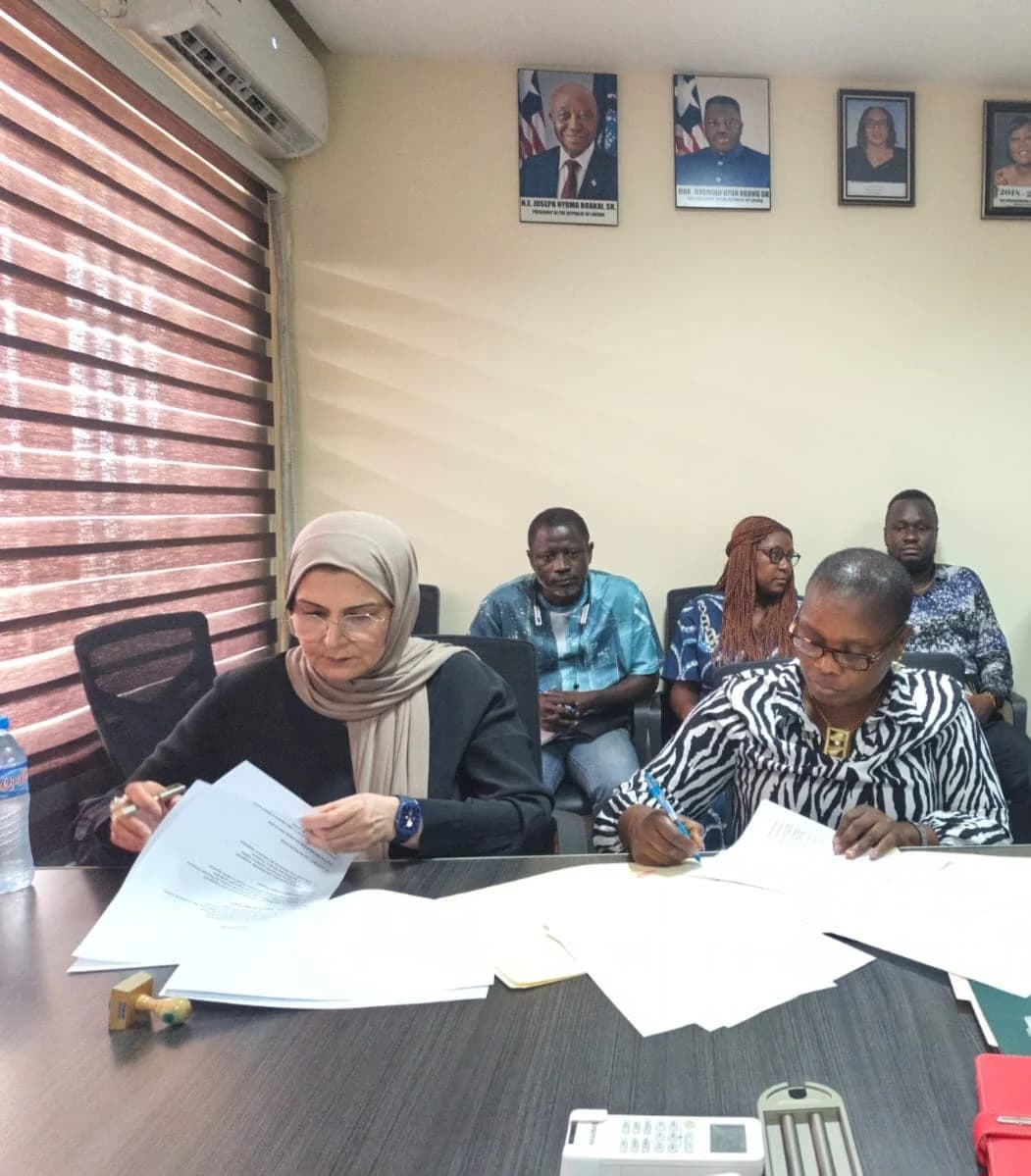 Strategic partnership agreement signing — Ministry of Health, Monrovia